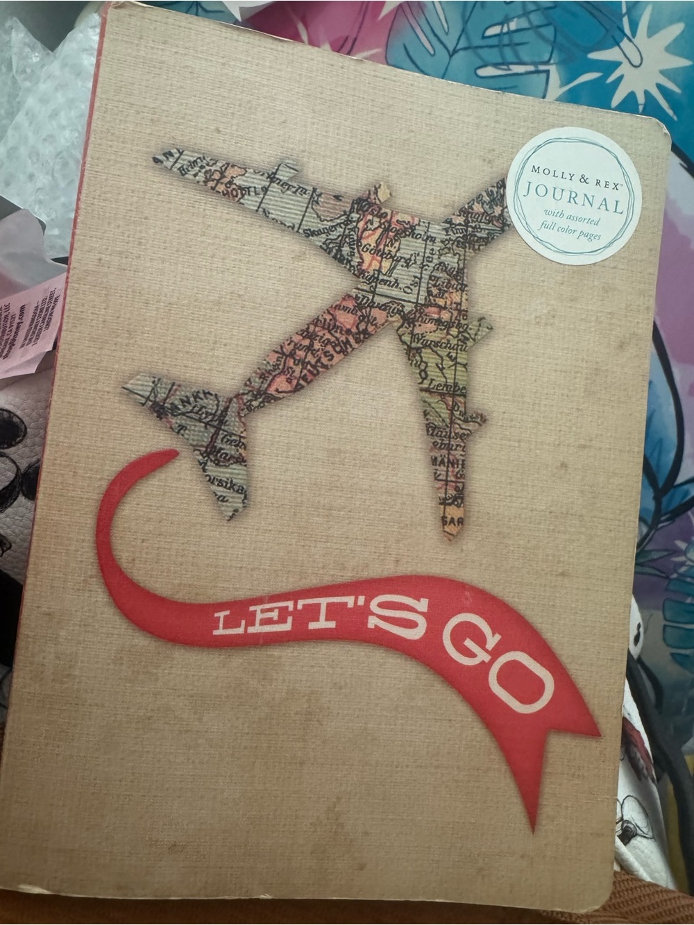 "Let's Go" Travel Journal - NWOT